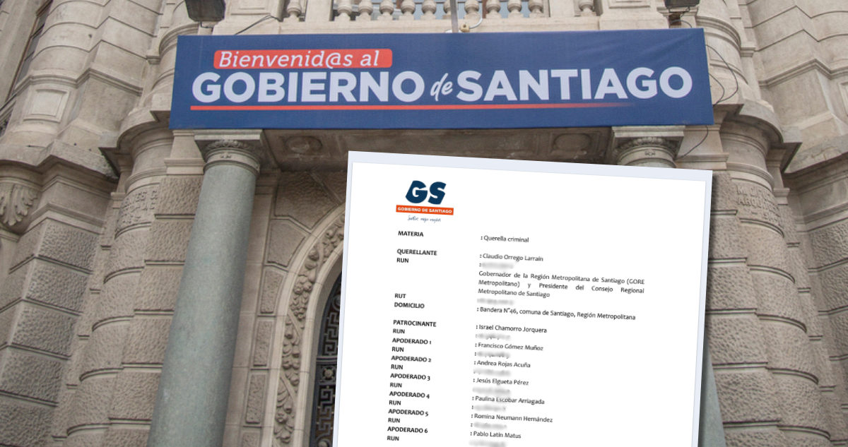 Gore Metropolitano con querella