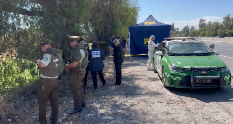 Investigan hallazgo de cadáver con múltiples impactos de bala en Peñaflor