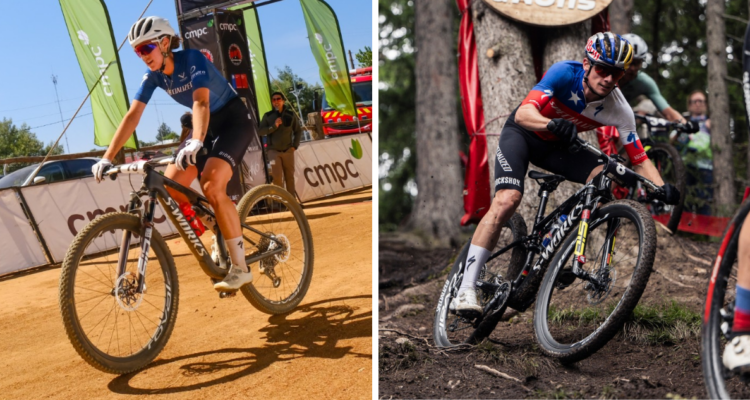 Hermanos Catalina y Martín Vidaurre se coronan en el Nacional de Ciclismo MTB XCO corrido en Angol