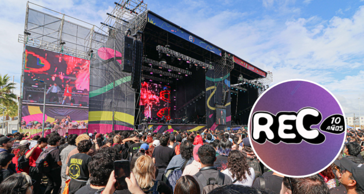 Revisa el line-up y el horario de cada artista que se presentará en el festival REC 2025