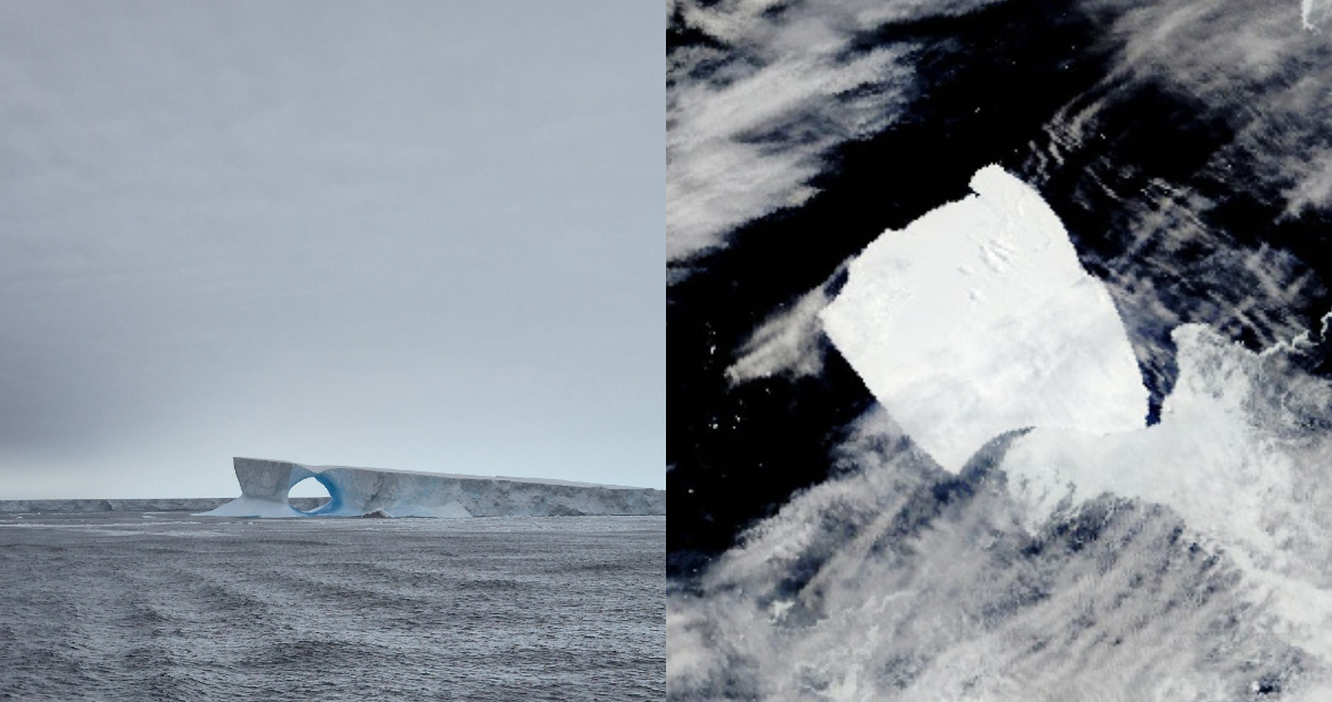 Fotos del iceberg más grande del mundo