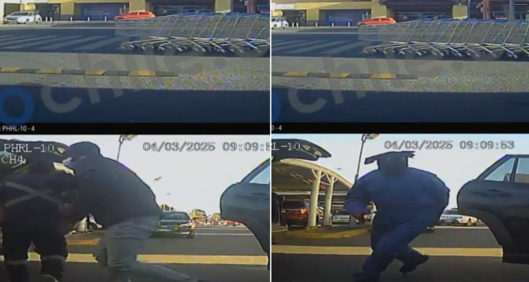 “¡Otra vez hueón!”: video muestra violento robo a conductor que repartía cigarros en Hualpén