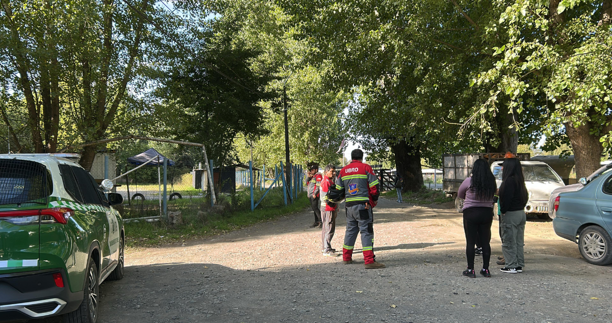 Niño de cinco años cae al Río Rahue en Osorno: equipo de emergencias trabajan en rescate