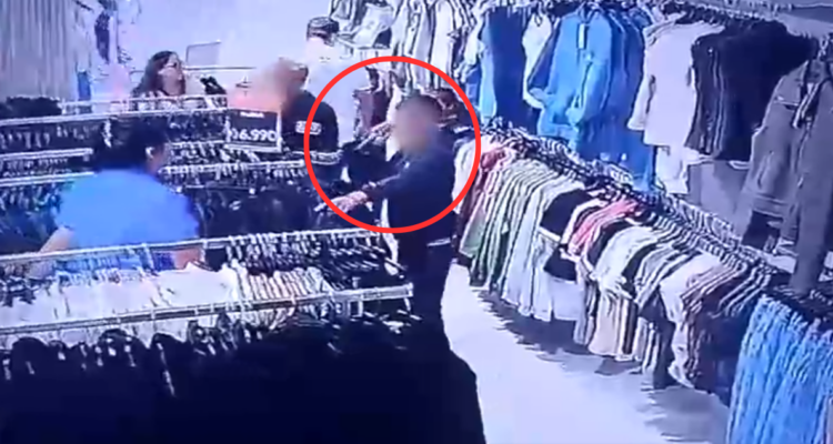 Niño de 13 años intimida a trabajadora con cuchillo en Concepción: ha sido detenido en 8 ocasiones