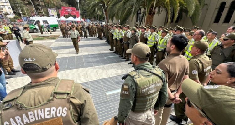 Valparaíso: 1.200 controles y 49 detenidos deja ronda realizada por Carabineros durante fin de semana