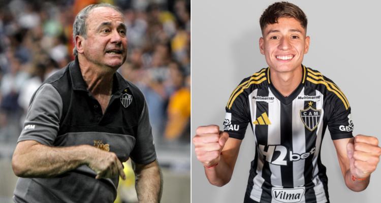 DT de Atlético Mineiro le da la primera responsabilidad a Iván Román en Brasil.