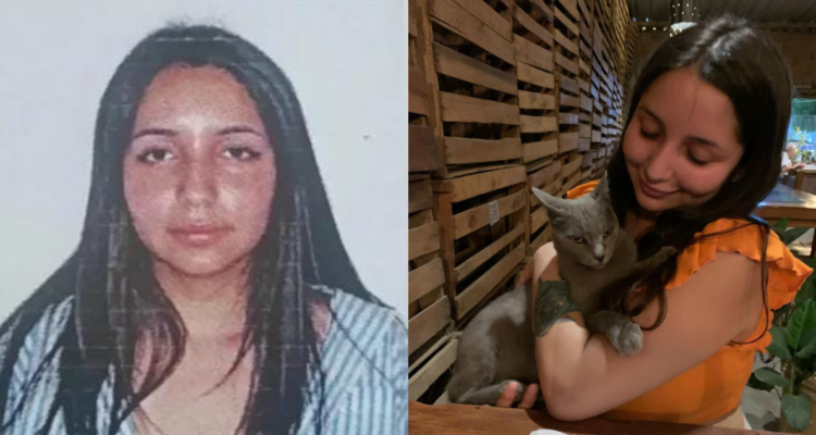 Fotos de Javiera Coña, extraviada en Cochamó