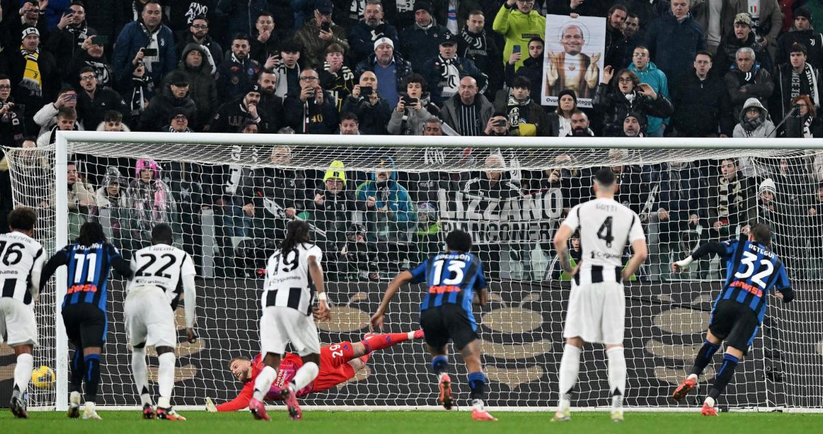 Atalanta aplastó a Juventus en la Serie A
