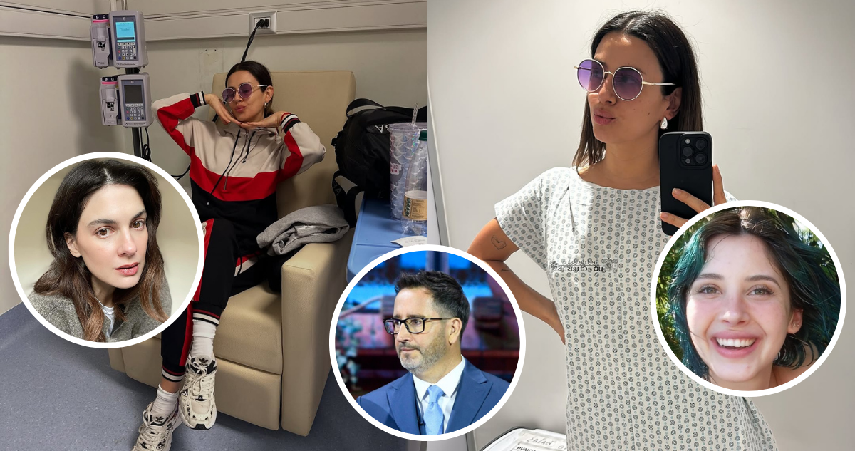 Karla Melo haciendo quimioterapia por diagnóstico de cáncer y famosos en miniaturas que le entregaron su apoyo