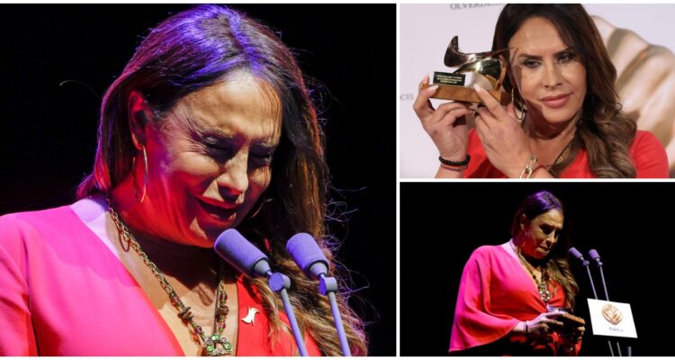 Karla Sofía Gascón se emociona y reaparece en público tras fallido paso de Emilia Pérez por los Oscar