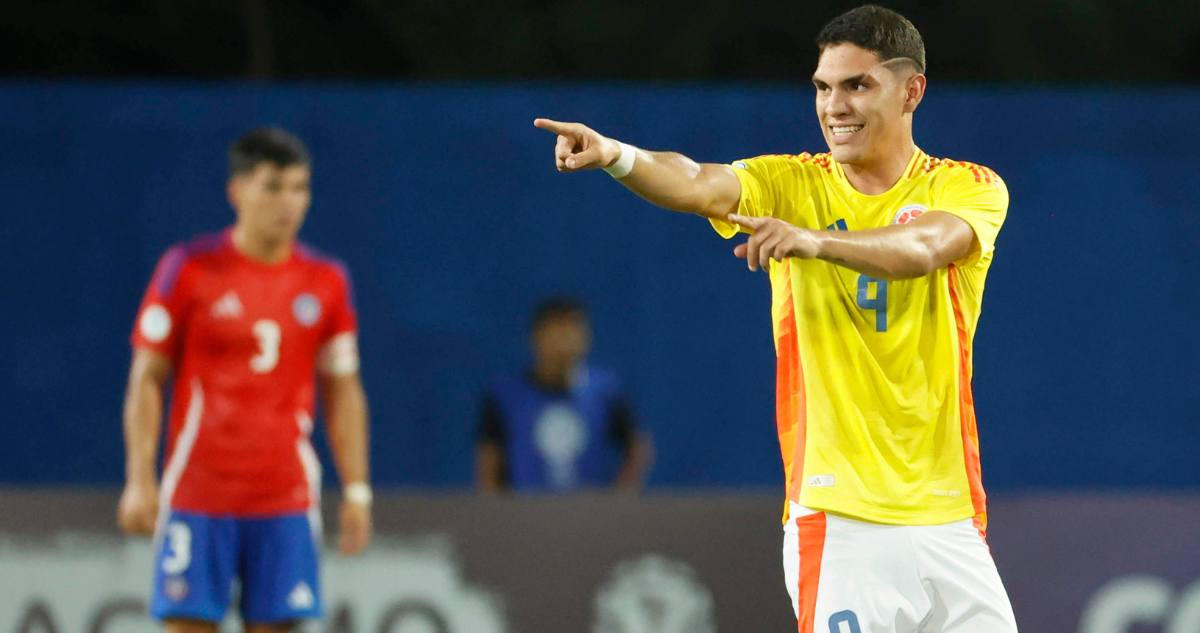 La Roja Sub-17 cayó en su debut ante Colombia en el Sudamericano.