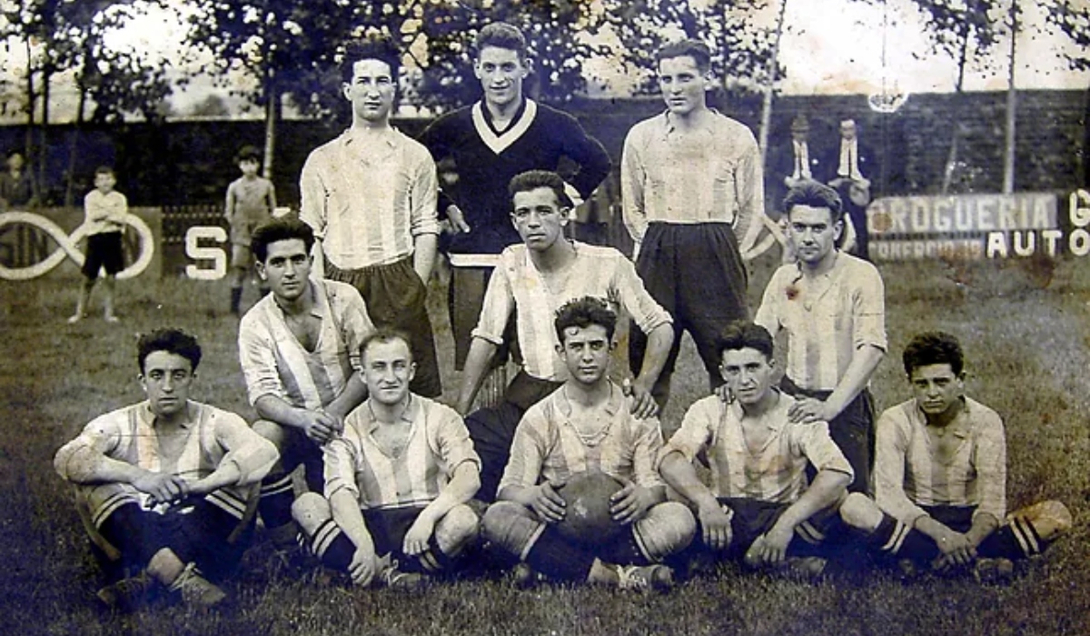 Juan Gómez de Lecube en el Gimnástica de Torrelavega