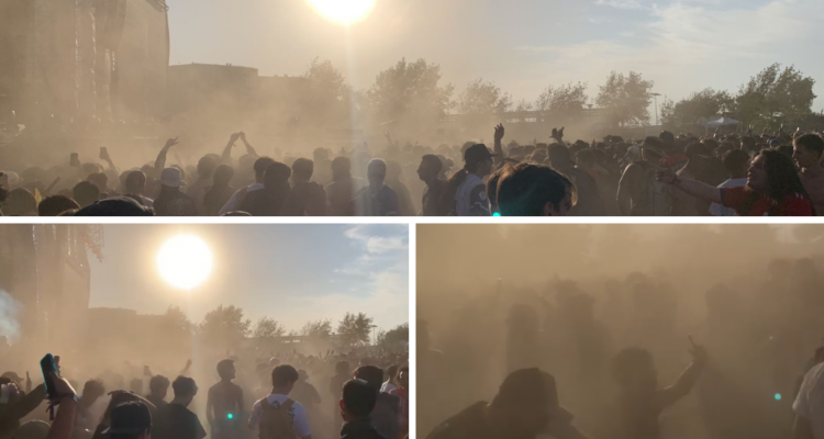 Locura en show de Dillom en Lollapalooza: fans disfrutaron, saltaron y corrieron hasta levantar polvo