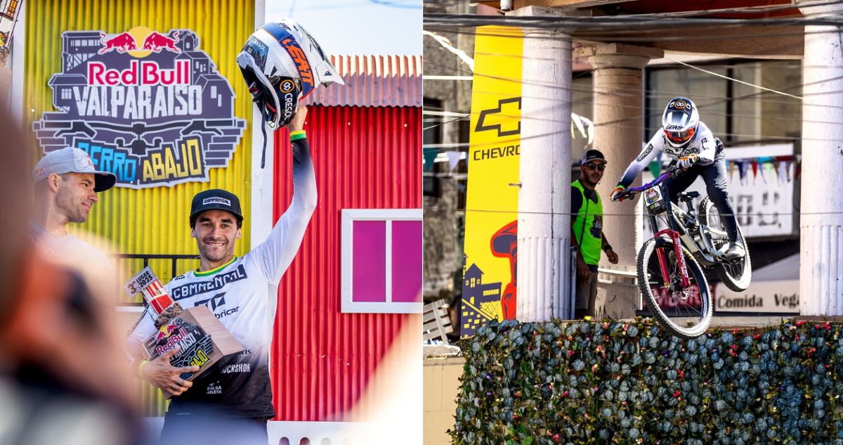 Lucas Borba promete revancha en el red Bull Valparaíso Cerro Abajo 2026.