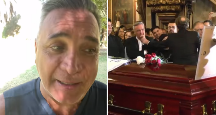 Luis Jara por funeral de Tommy Rey