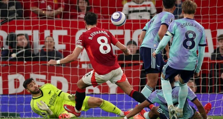 Celebra el Liverpool: Manchester United y Arsenal igualaron en emotivo duelo de Premier League