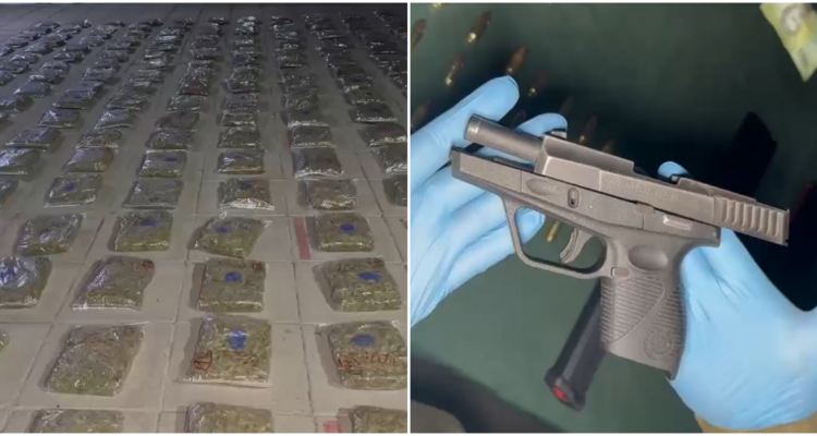 Carabineros encuentra casi 150 kilos de marihuana tras seguir a conductor que huyó de ellos en la RM