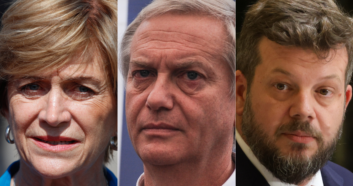 Candidatos Matthei, Kast y Kaiser