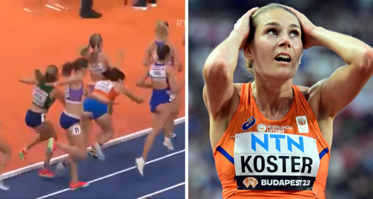 Impactantes imágenes: atleta quedó inconsciente tras caer en carrera y golpear cabeza con la pista