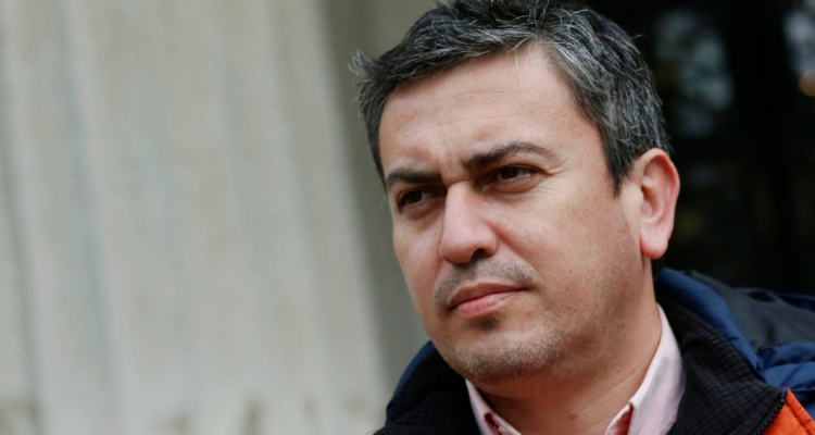 Imagen del desaforado Mauricio Ojeda por su dieta parlamentaria pese a estar en prisión preventiva