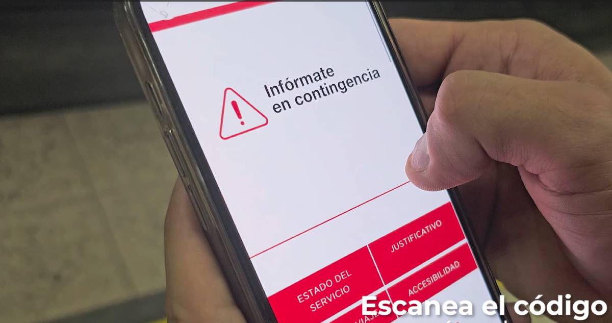 ¿Problemas en el servicio? Metro de Santiago lanza sistema para informar a pasajeros de contingencias