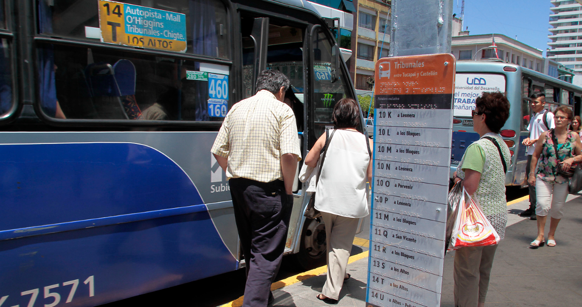 Las fechas estimadas para que en el Gran Concepción se pague la micro con tarjeta al estilo Bip!