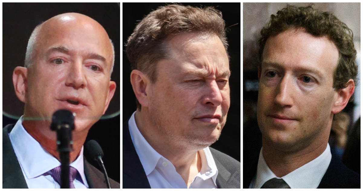 Musk, el más golpeado: Así ha caído la fortuna de los magnates tecnológicos pese a amistad con Trump