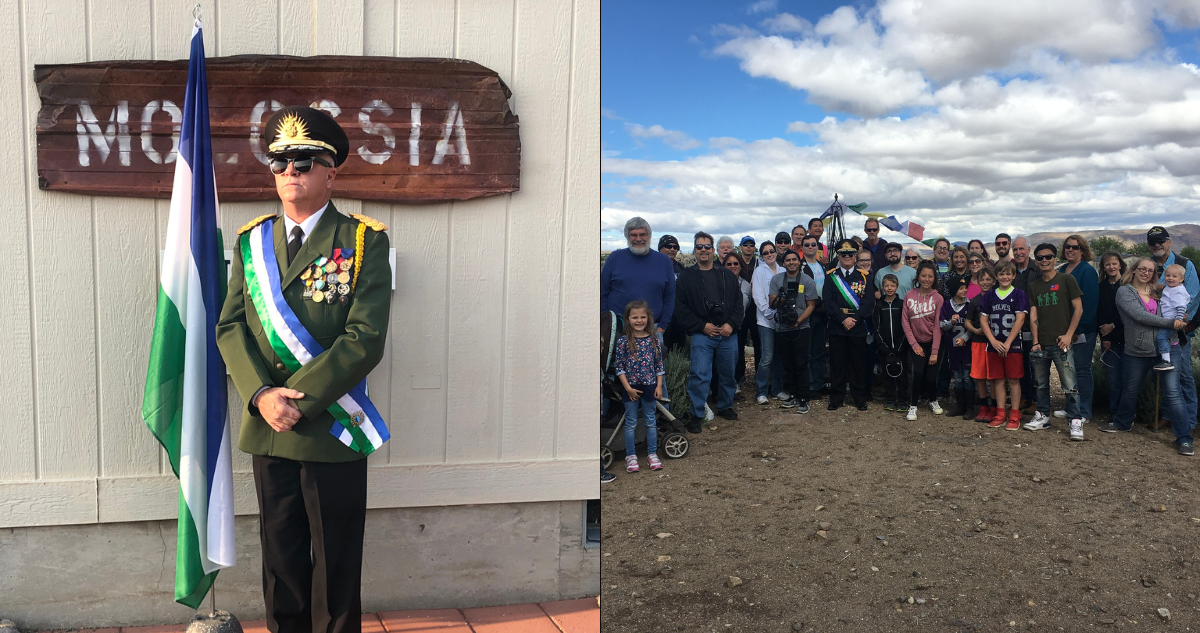 Dictador de Molossia y sus habitantes