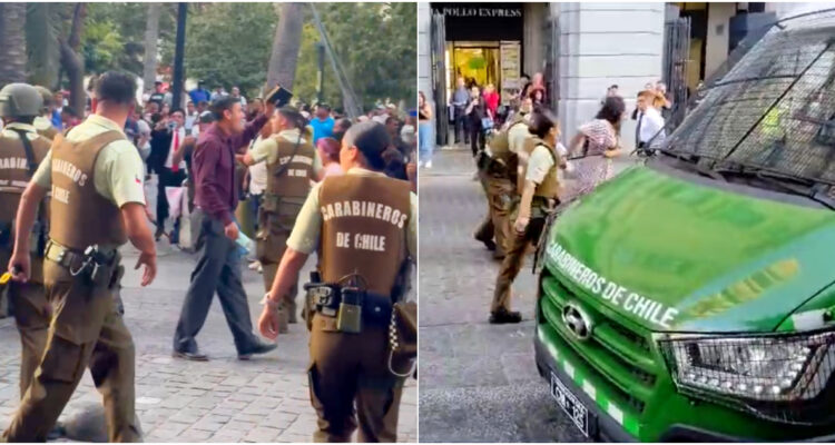 Municipio de Santiago revela falta de permiso de acto evangélico que derivó en choque con carabineros