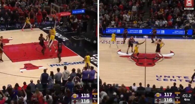 Bulls vencieron con épica a los Lakers en la NBA.