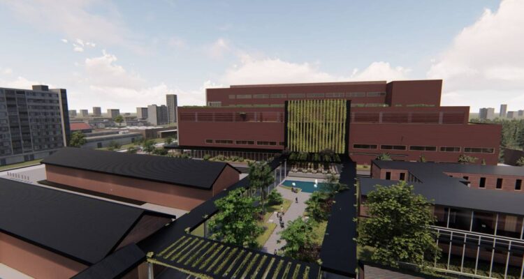 Exigencias ambientales entrampan Hospital del Cáncer: piden jardines japoneses y hábitat de insectos