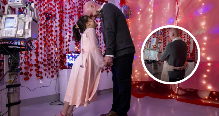 Hospital organiza baile de padre e hija a niña que espera trasplante de corazón en Estado Unidos