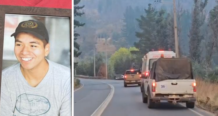 Foto de Pablo Marchant por operativo donde encapuchados repelieron a balazos a comitiva