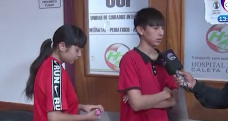 Padres del bebé que dieron por muerto en Argentina