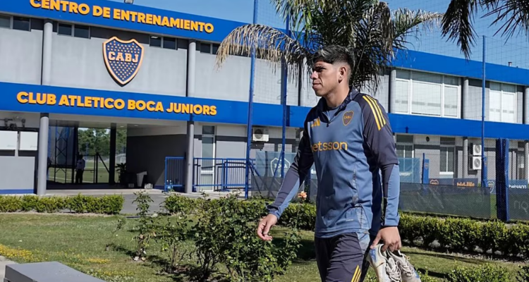 El motivo que habría entregado Palacios para justificar el “faltazo” a entrenamiento en Boca Juniors