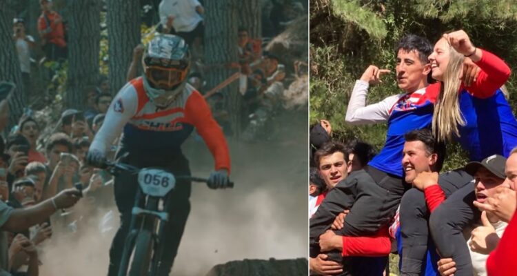 Dos chilenos se coronaron campeones del Panamericano de Downhill mountain bike