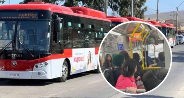 Pasajero agrede a conductora de bus eléctrico tras exigir una parada no autorizada en La Serena