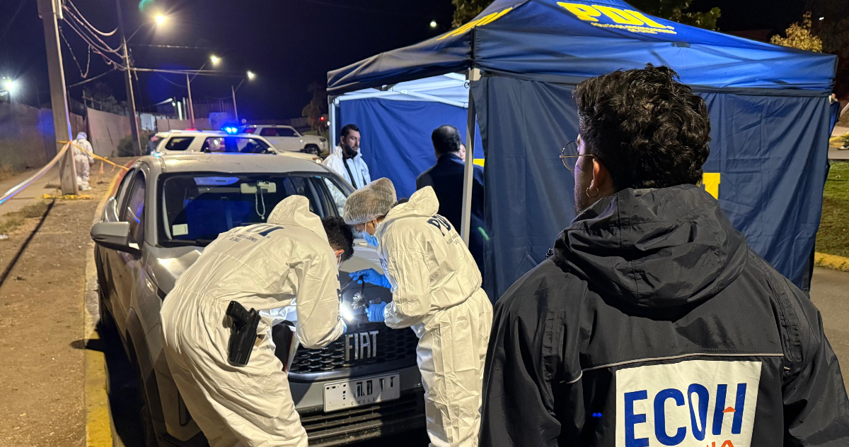 Asesinan a balazos a un hombre de 22 años que se encontraba en un mirador en la comuna de La Florida