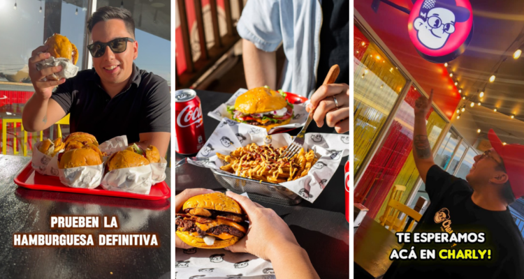 Solo para valientes: local penquista reta a comer todas las hamburguesas que puedas en una hora