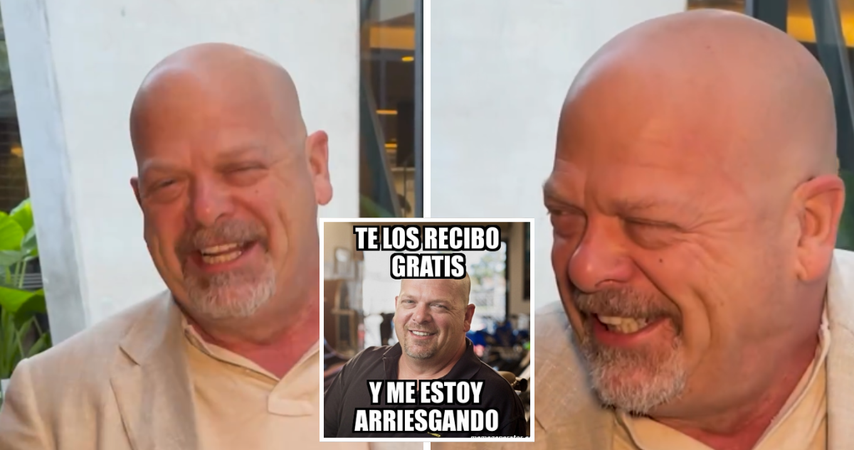 Rick de “El precio de la historia” se rio de su propio meme: dijo que Chile es de sus países favoritos