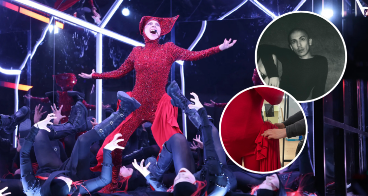 Lady Gaga deslumbra en Saturday Night Live con vestido de diseñador chileno Diego Cajas