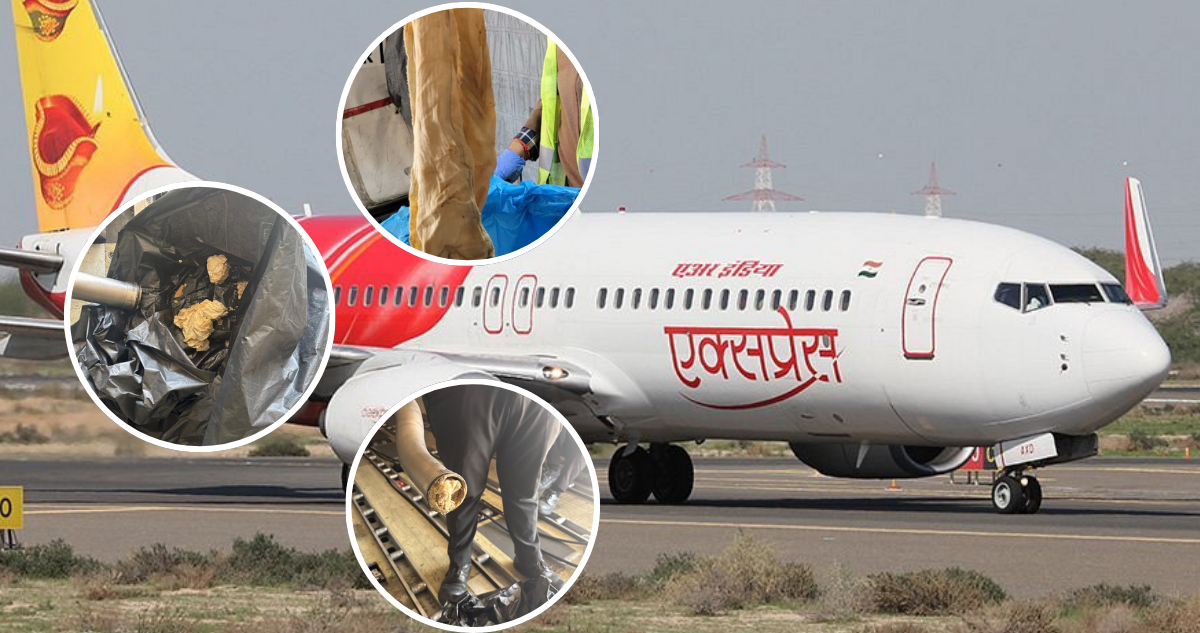 Pasajero tapa con ropa y plástico baños de avión con destino a Delhi y obliga a aterrizar de emergencia