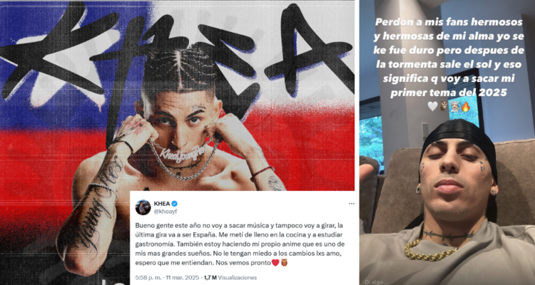 Khea, el rapero argentino que engañó a todos al decir que dejaría la música por la cocina y el anime