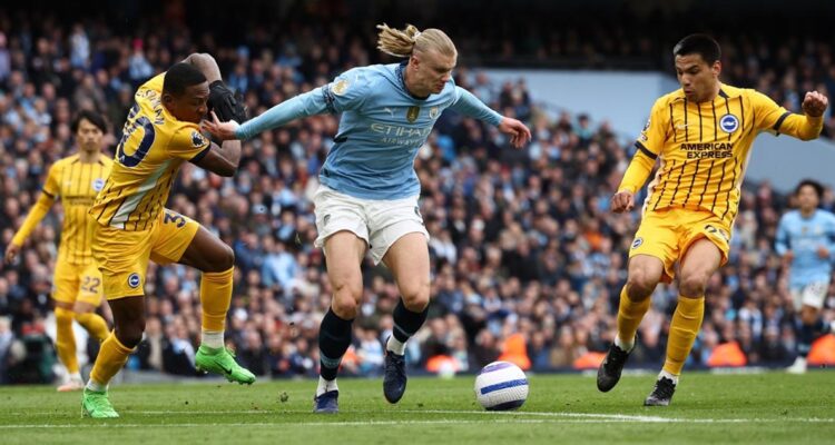 Manchester City vuelve a tropezar: igualó en casa con Brighton y se estanca en Premier League