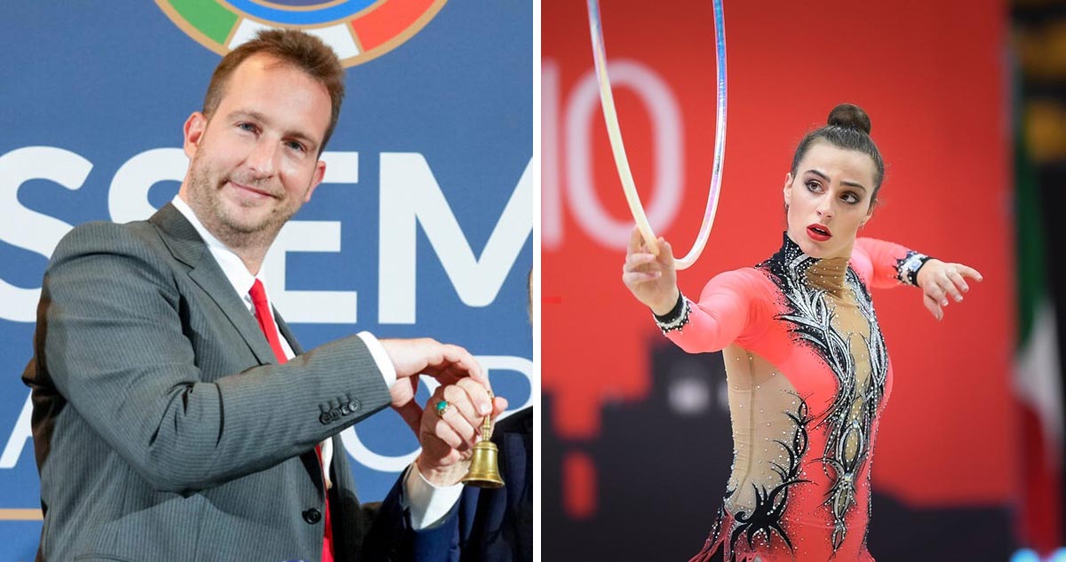 Presidente de la Gimnasia de Italia desató escándalo sexista.