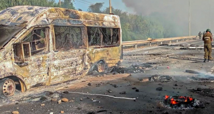 protestas pescadores ruta 5 sur