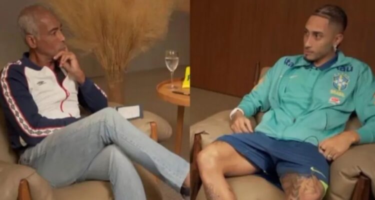 Raphinha y Romario calientan clásico contra Argentina en Eliminatorias