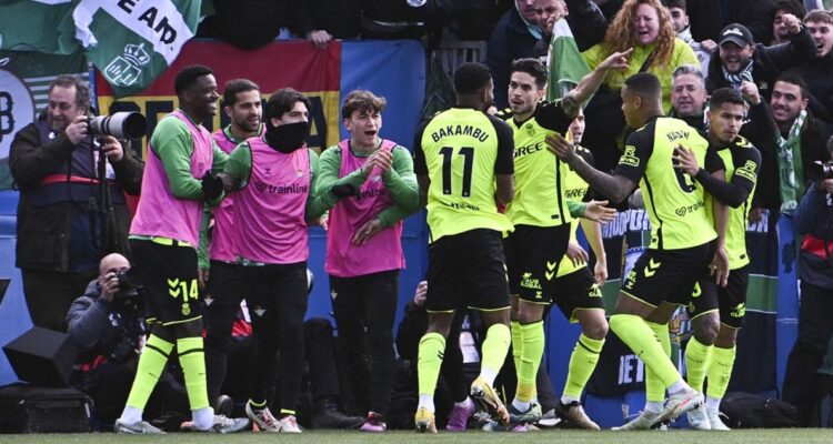 Real Betis de Manuel Pellegrini derrotó al Leganés por La Liga.