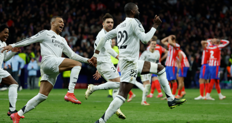 UEFA abre investigación contra jugadores de Real Madrid por conducta indebida ante Atlético de Madrid.