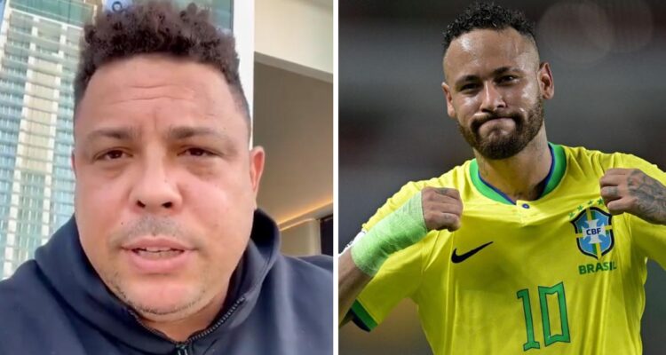 Ronaldo Nazário se disculpó con Neymar.